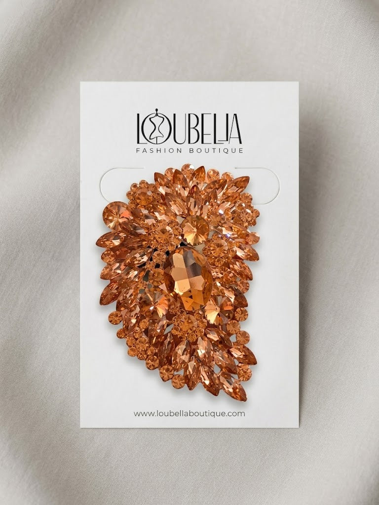 Golden Hour Glam  Brooch