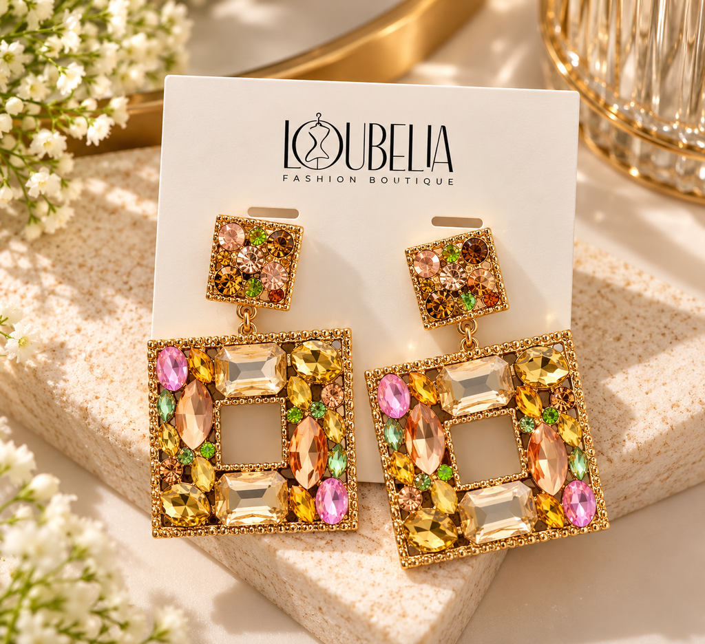 The Golden Hour Statement Earrings
