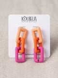 Color Pop Link Statement Earrings