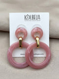 Blushing Belle Statement Earrings