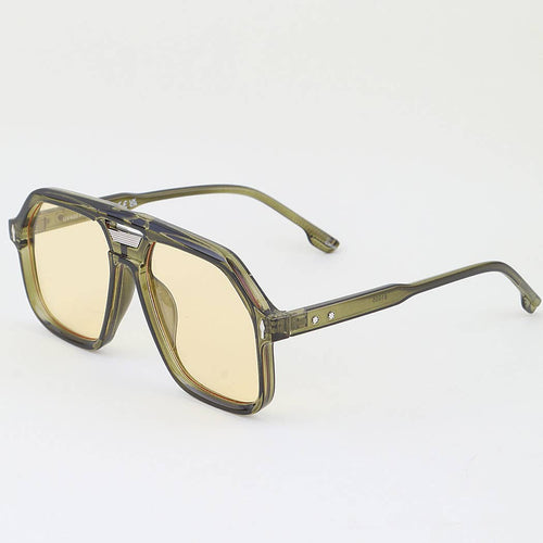 Bolted Aviator Block Sunglasses