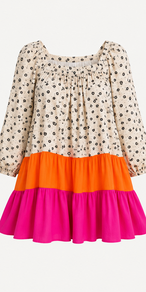 The Color Me Bold Mini Dress